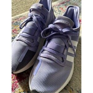 adidas Women's Lavender/White Athletic Running Shoes